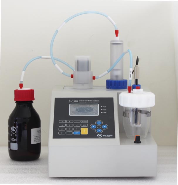 S-100全自動容量法卡爾費休水分測定儀